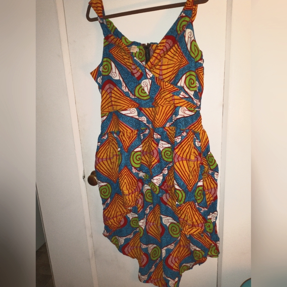 African High-Low Shirt